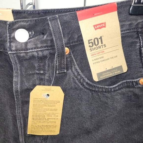 LEVI’S 501 Original Cutoff Denim Short - Picture 10 of 10
